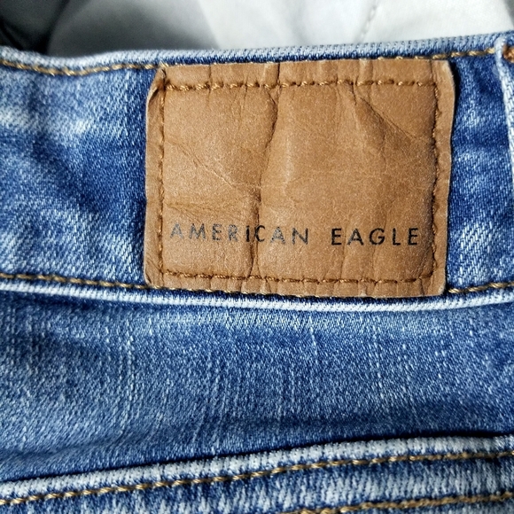 American eagle outfltters Women's Hi-Rise Shortie Next Level Stretch sz 0 - Picture 7 of 9